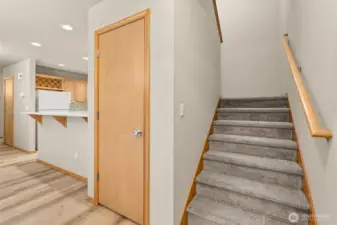 Stairway to second floor