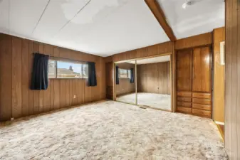 Primary Bedroom with 2 extra large closets