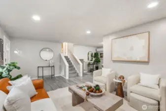 View from living area