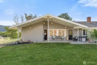 Eastern side of home - into kitchen