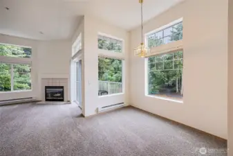 Incredible light filled rooms throughout