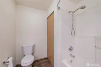2nd bathroom is right across the hall from 2nd bedroom