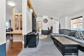 With the open floor plan, you’ll never miss a moment—whether you're cooking in the kitchen or relaxing in the living room, you're always part of the conversation.