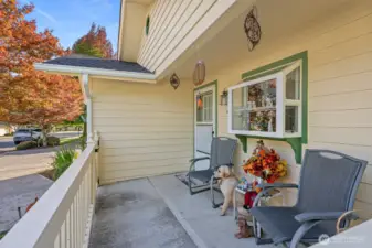 Front Patio...