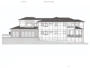 Current plans for 6000+SF Luxury Estate ready for permit submittal.