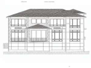 Current plans for 6000+SF Luxury Estate ready for permit submittal.