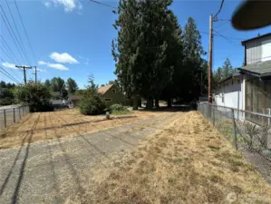 Level portion of property