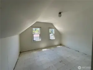 Upper level bedroom