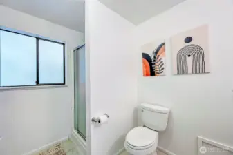 Downstairs 3/4 Bathroom All Updated.