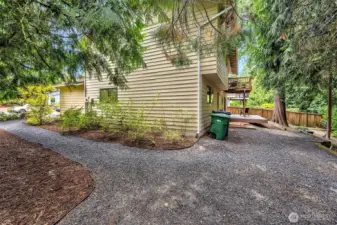Easy RV Parking Area If Desired.