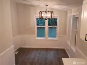 Bonus room at end of kitchen