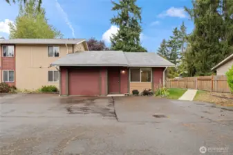 Unit comes with 1 car garage