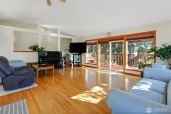 Real Hardwood Floors, Wood Wrapped Windows.