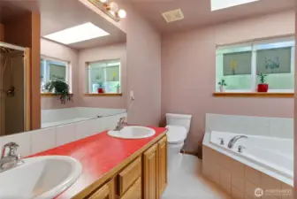 5 Piece Bath in Primary