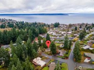 So close to water sport activities.