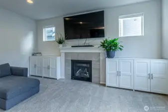 Gas/electric fireplace