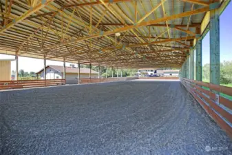Pristine 70x200 Riding Arena, fully lighted with German Felt, Sand Footing, and Dressage!