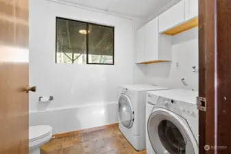 Laundry Room and Half Bath