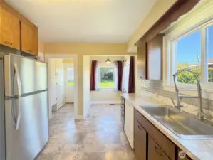 Kitchen with Appliances Included Plus an Eating Nook