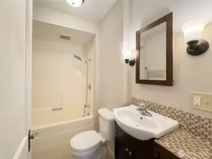 Full Bath on the Main Floor