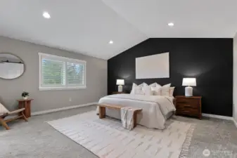 Master suite - upstairs