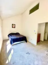 Bed for staging purposes only and will be removed.