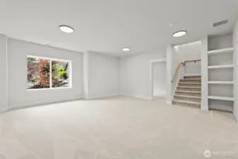 Fully finished daylight basement with 4th bedroom & 3/4 bath