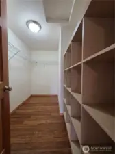 Primary Walk-in Closet
