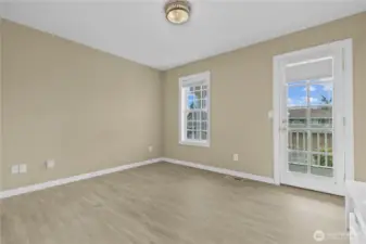 Second room with juliet balcony