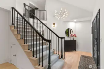 Play area under the stairs - or great storage area