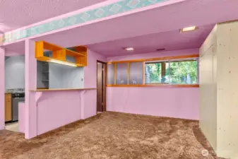 Lots of natural light and loads of additional storage