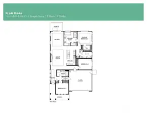 Floor plan of the 1844
