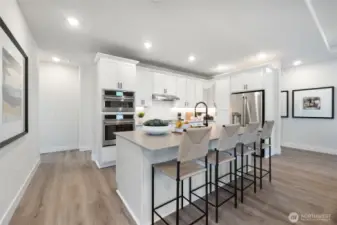 Pictures of a model and resemble the same layout