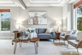 Elegant formal living room