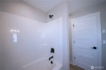 Full bath on the second floor.