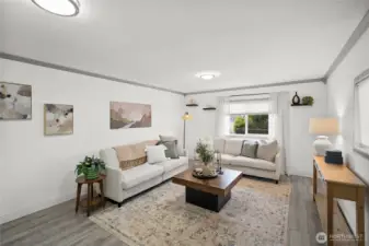 Upper level family / media room or 4th bedroom