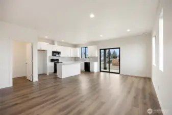 Floor plan similar to the 1651. This photo is from the 1651. Interior photos of 1675 will be updated when completed.