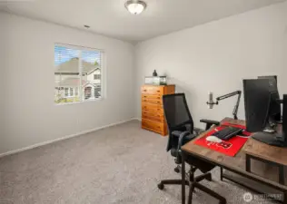 Bedroom 4 with fresh paint and new carpet