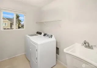 Utility room on 2nd floor