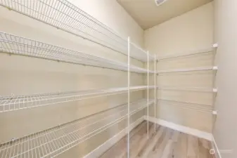 Pantry off the kitchen