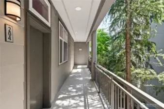 Elevator to the 2nd floor