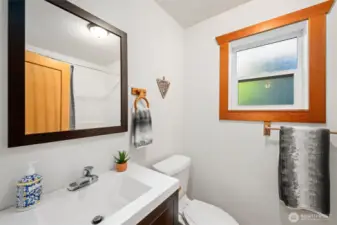 Main floor bathroom