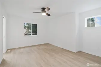 Primary Bedroom with Bathroom Upstairs