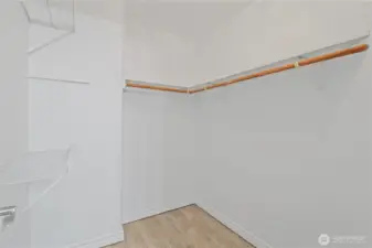 Primary Bedroom Walk in Closet