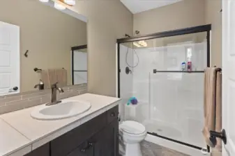 Main floor bedroom ensuite