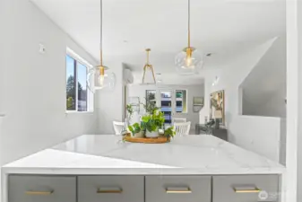 Kitchen. Images from finished staged unit. For representative purposes.