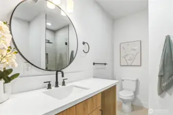 Primary Ensuite. Images from finished staged unit. For representative purposes.