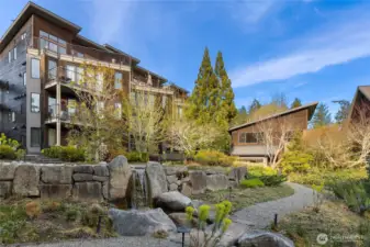 Views of the community and landscaping.