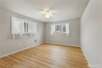 Primary Bedroom w/ natural light, perfect for relaxation and rest.