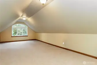 Bonus~Flex Space Located Above the Garage @ Almost 400 square feet~Music Studio~Yoga Class~Home School~Storage~Limitless Possibilities~Attic Access~